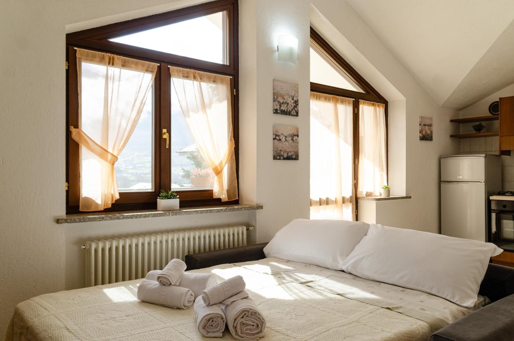 Sarre Skyline Apartment - Relax In Valle D'아오스타 외부 사진
